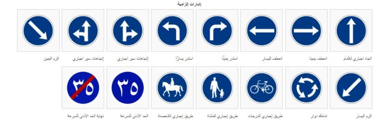 اختبار اشارات المرور السعودية 2021 1442 تطبيق الإشارات