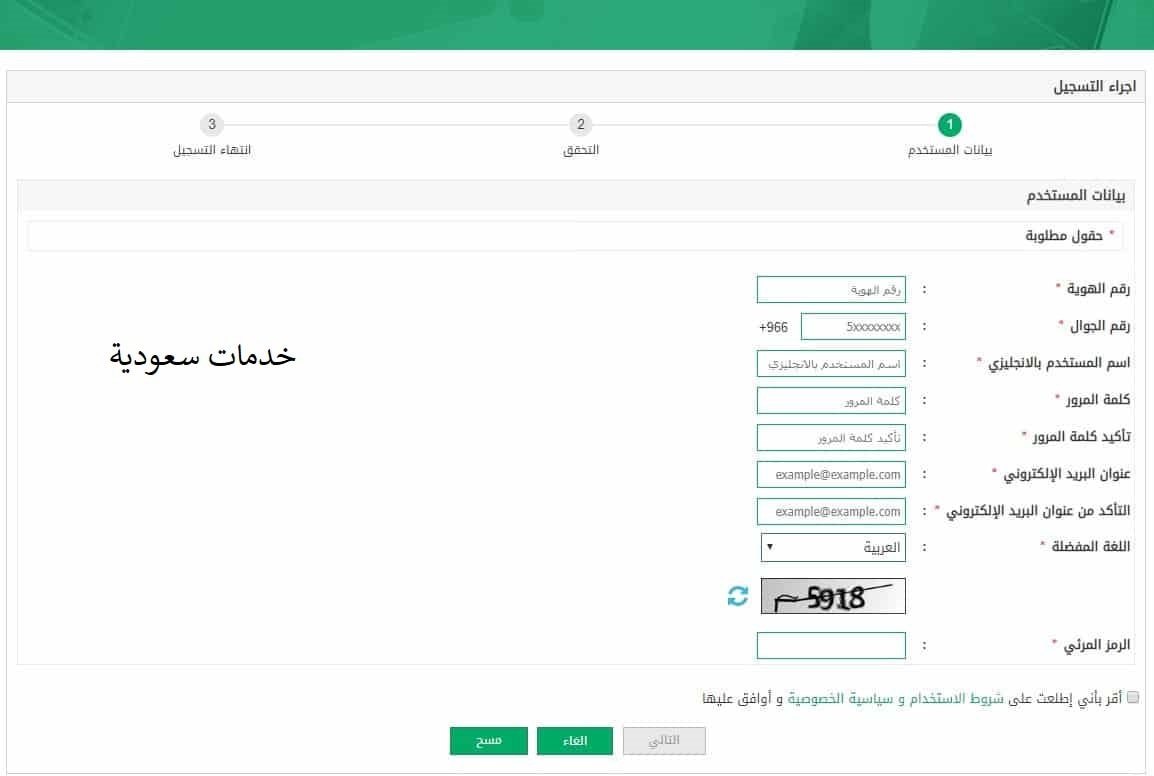تسجيل دخول أبشر للأفراد 1442 خدمات وزارة الداخلية السعودية
