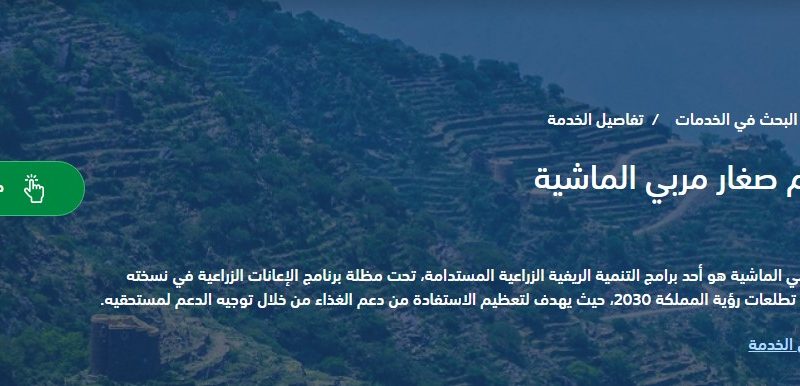 خطوات استعلام دعم مربي المواشي 1446- 2024 والشروط المطلوبة 2 خطوات استعلام دعم مربي المواشي 1446- 2024 والشروط المطلوبة