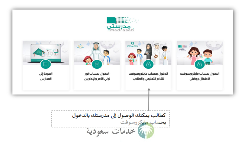 مشكلة نسيان كلمة المرور في منصة مدرستي للعام الدراسي 1447