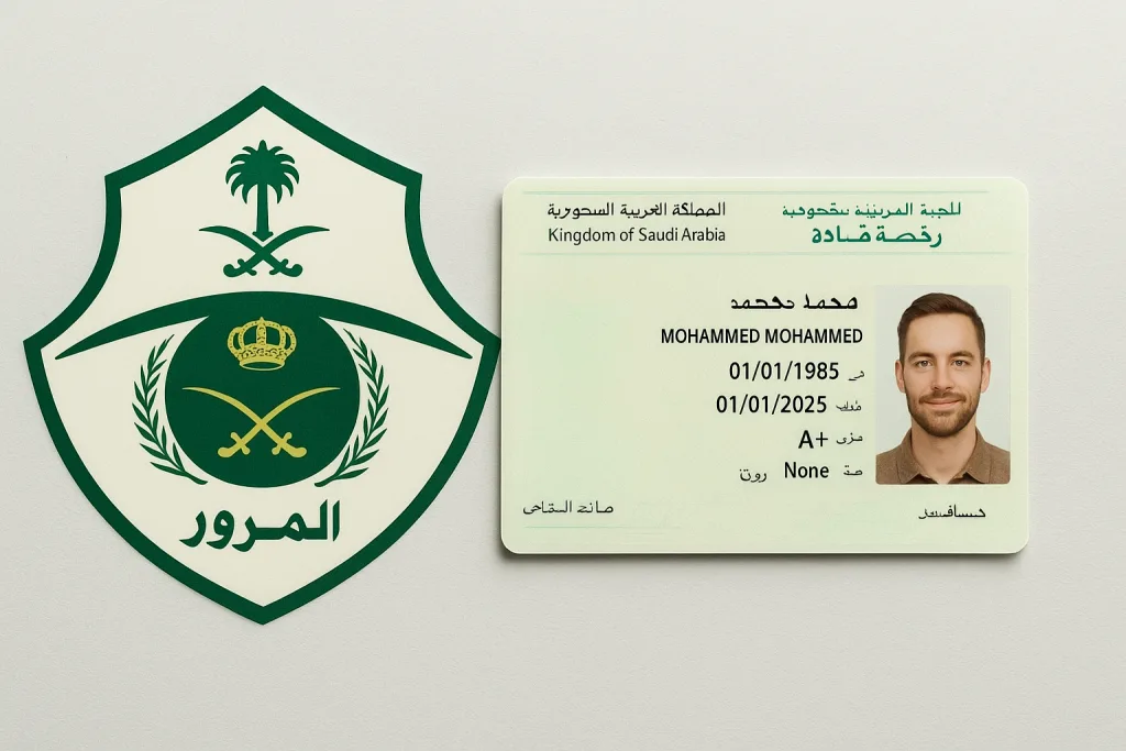 كم رسوم رخص سير ونقل المركبات بأنواعها 1447 في السعودية