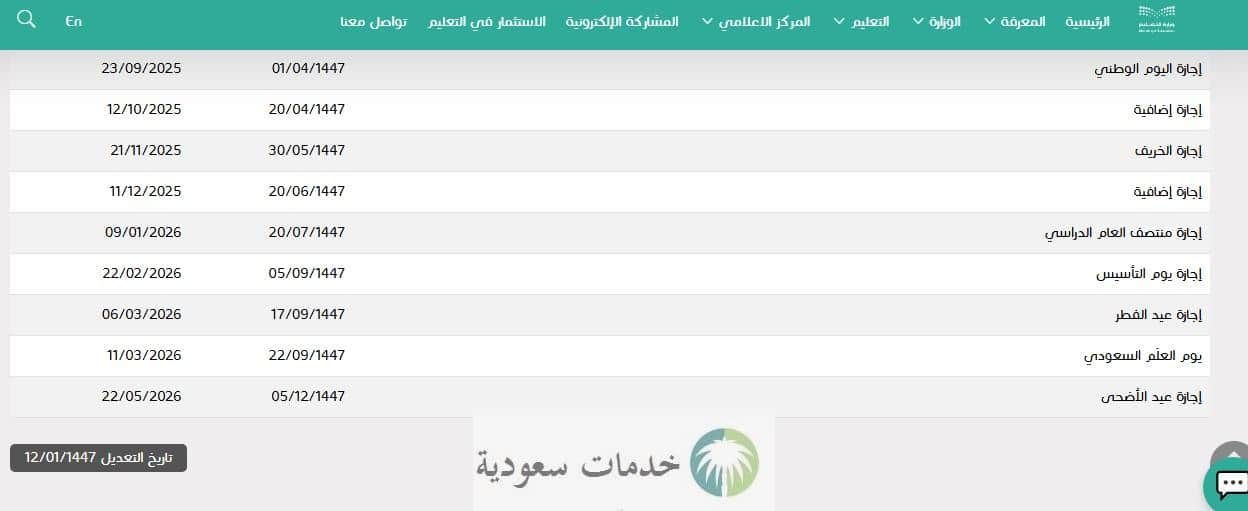 كم الإجازات المطولة المتبقية