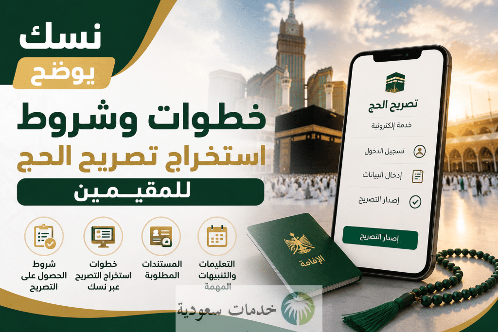 نسك يوضح خطوات استخراج تصريح الحج للمقيمين